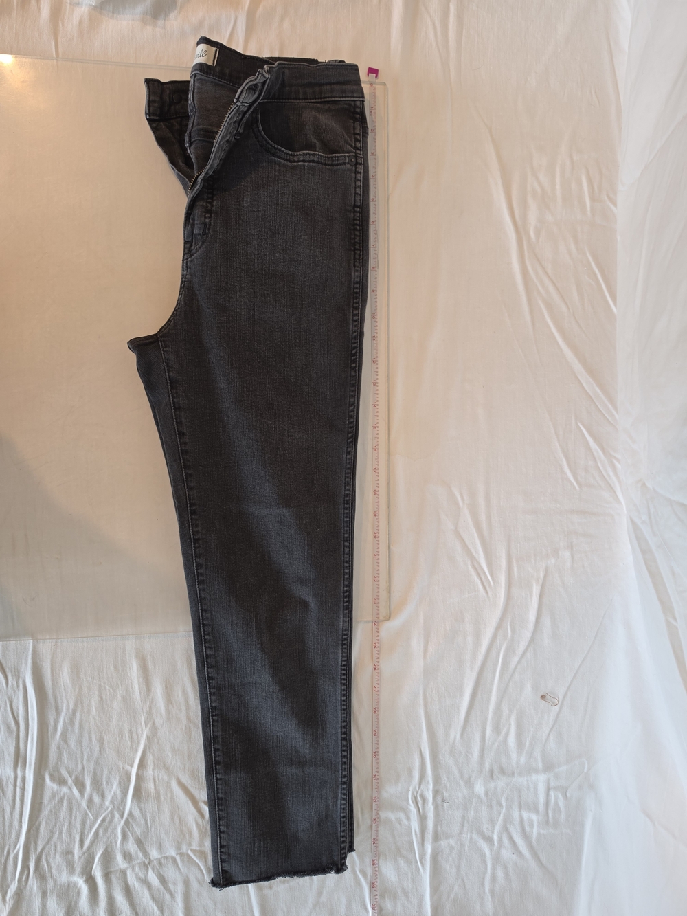 Madewell Women's Skinny Jeans in Washed Black